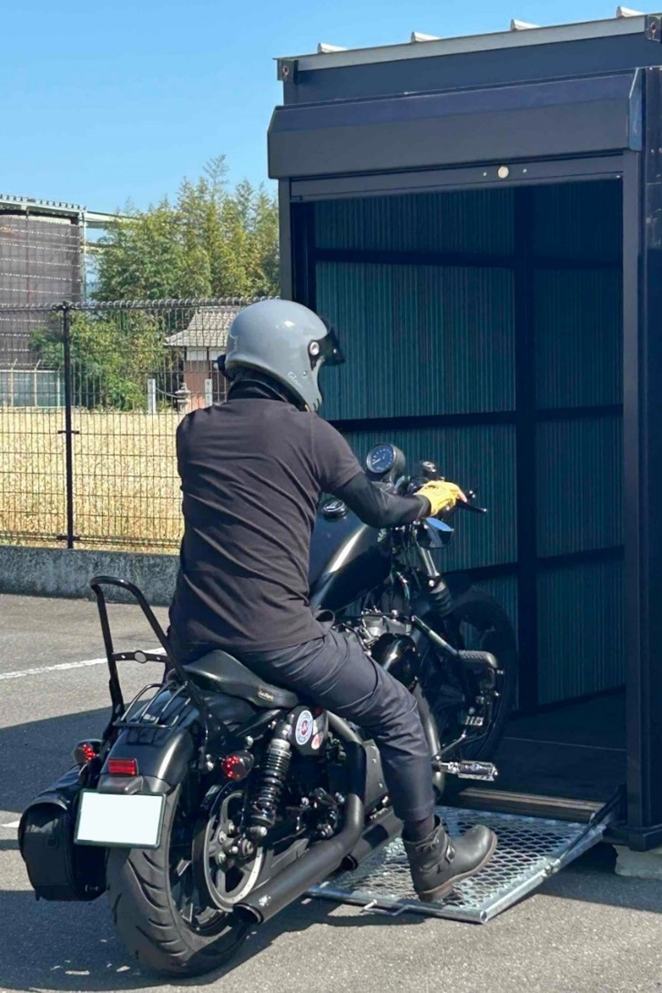 月極バイクガレージ『Nice My GARAGE』をオープンします～バイク